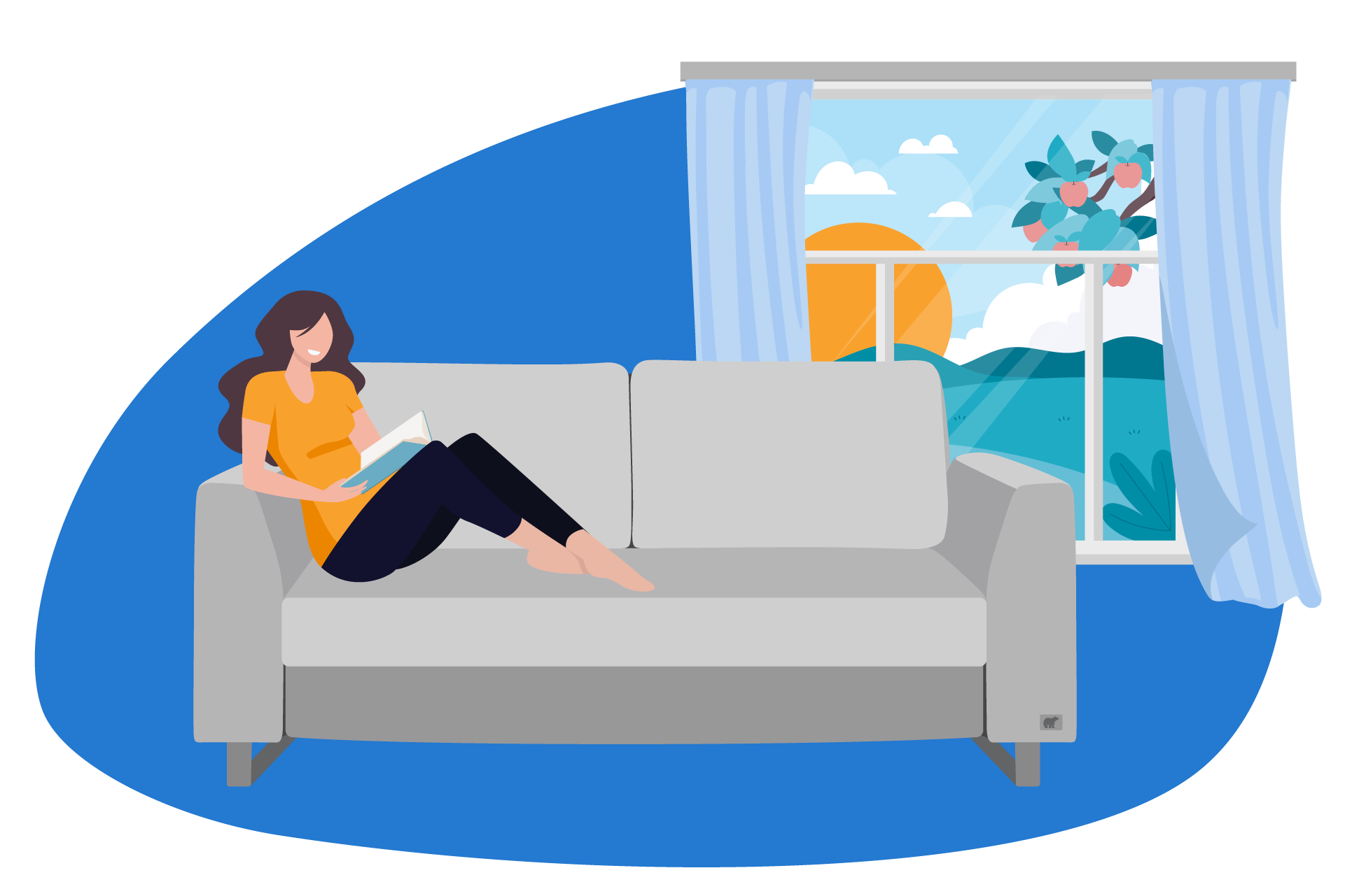 Bruno slaapbank graphic